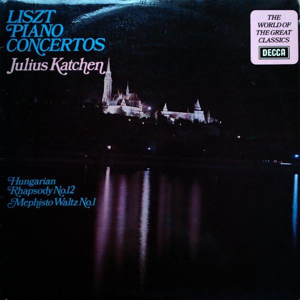 LP Record JULIUS KATCHEN LONDON PHILHARMONIC Liszt Piano Concertos SPA318 DECCA 1965 UK Classical Used
LP Record JULIUS KATCHEN LONDON PHILHARMONIC Liszt Piano Concertos SPA318 DECCA 1965 UK Classical Used