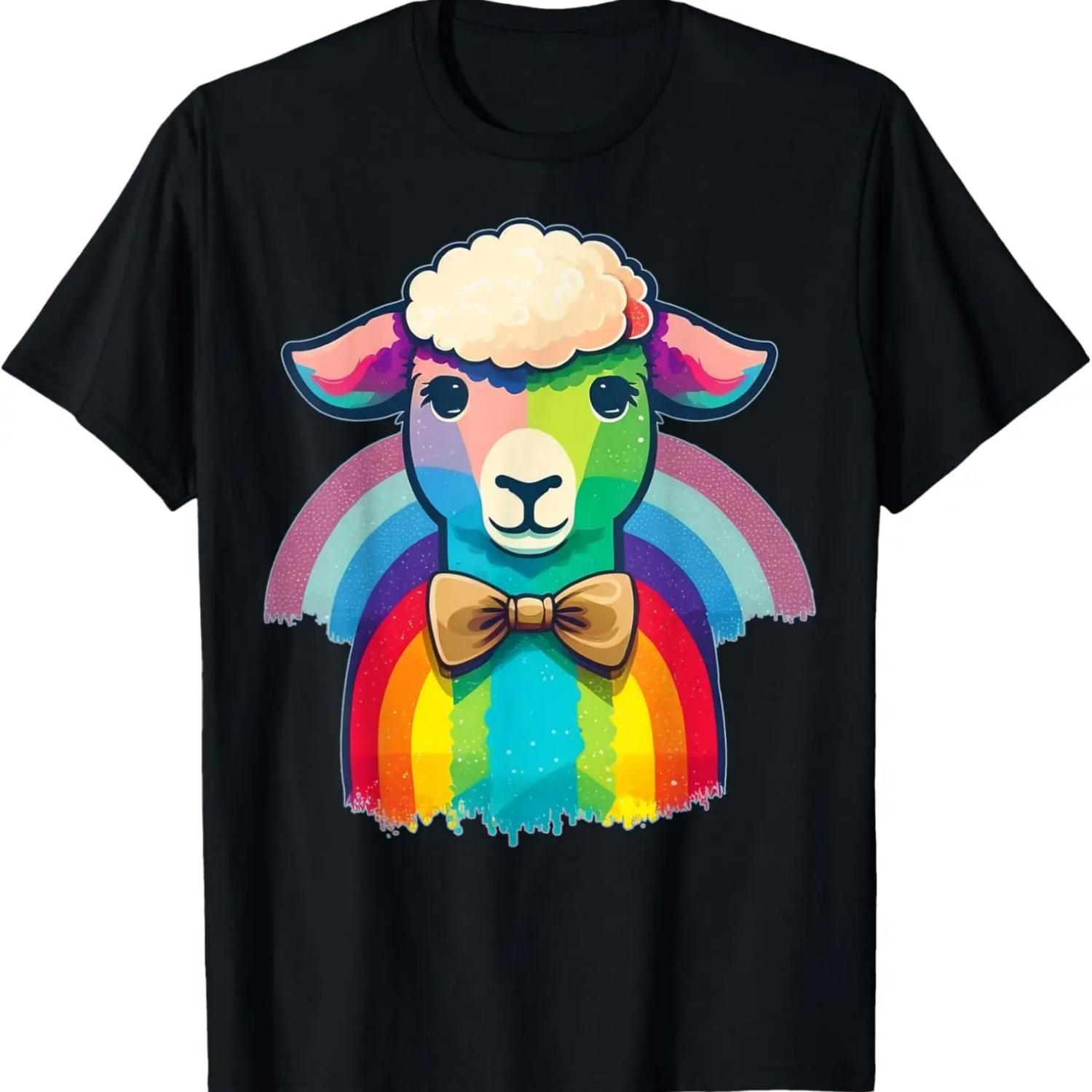 Sheep Gay Pride LGBT Rainbow Flag on Sheep LGBTQ T-Shirt XXXXXL чорний
Sheep Gay Pride LGBT Rainbow Flag on Sheep LGBTQ T-Shirt XXXXXL чорний