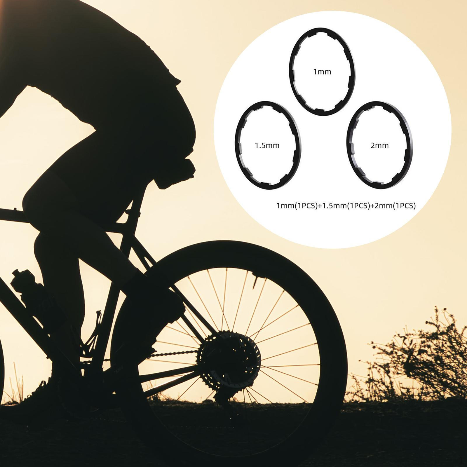 3Pieces Bicycle Cassette Flywheel Washer Hub Spacer Freehub Grooved Gasket Accessories Lightweight
3Pieces Bicycle Cassette Flywheel Washer Hub Spacer Freehub Grooved Gasket Accessories Lightweight