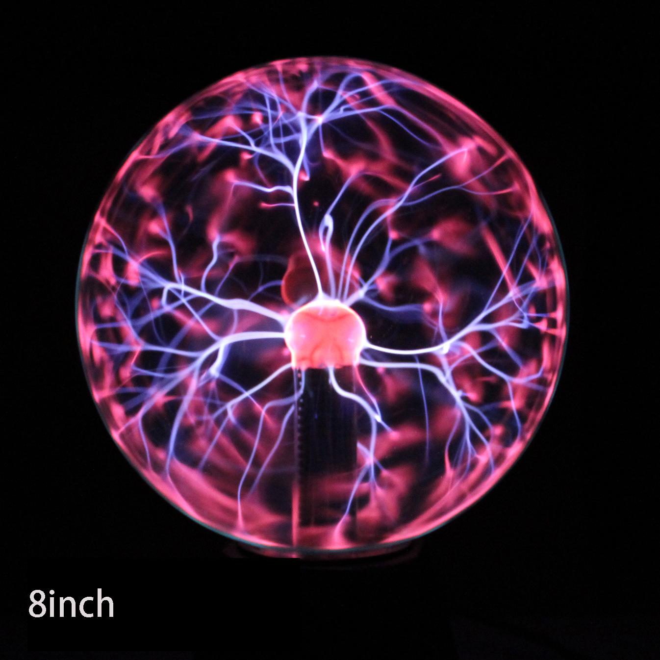3-дюймовий USB Magic Electrostatic Ion Ball Light Lightning Ball Night Light Atmosphere Light
3-дюймовий USB Magic Electrostatic Ion Ball Light Lightning Ball Night Light Atmosphere Light