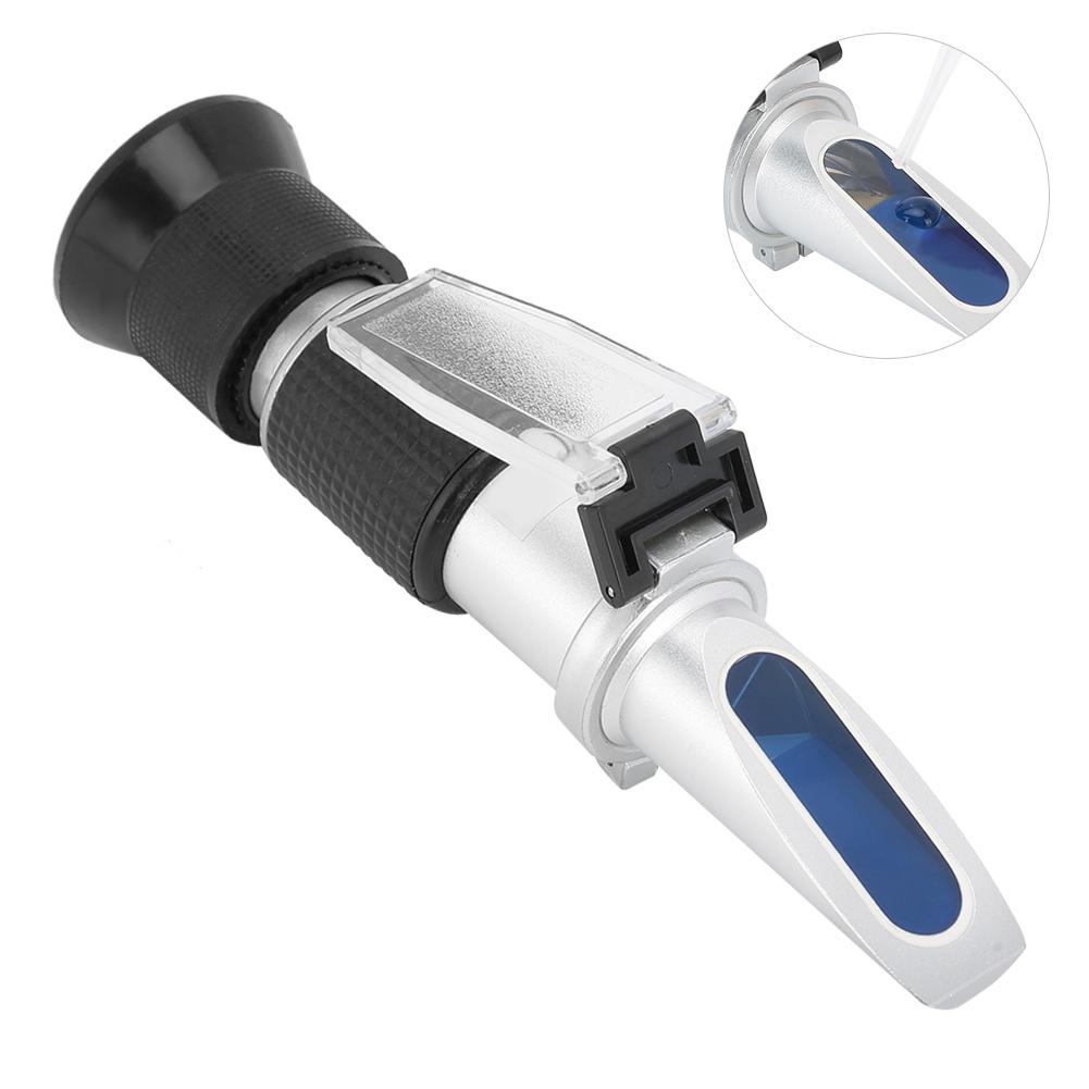 Handheld Refractometer Sugar Concentration Meter Densitometer 050% Sugar Tester Meter
Handheld Refractometer Sugar Concentration Meter Densitometer 050% Sugar Tester Meter