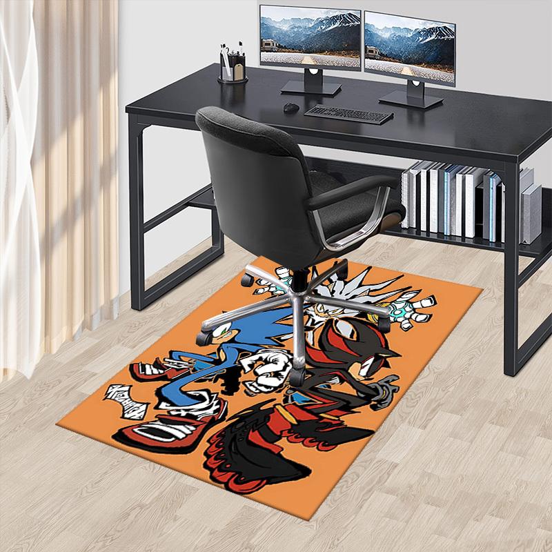 1pc Sonic the Hedgehog Anime Cartoon Design Office Chair Mat Non-Slip Carpet for Home Decor, Suitable for All Seasons, Ideal as a Gift for Holidays.I0 60cm by 90cm
1pc Sonic the Hedgehog Anime Cartoon Design Office Chair Mat Non-Slip Carpet for Home Decor, Suitable for All Seasons, Ideal as a Gift for Holidays.I0 60cm by 90cm