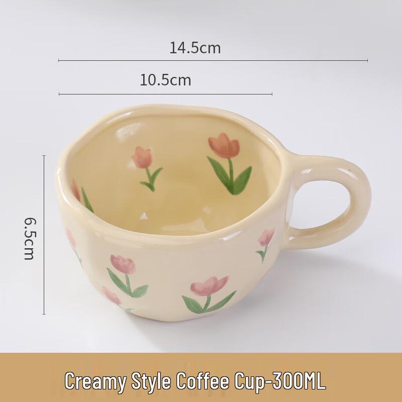 Lin Pan Aesthetic Ceramic Floral Coffee Mug
Lin Pan Aesthetic Ceramic Floral Coffee Mug