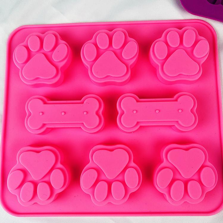 Silicone Cake Molds Puppy Dog Paw Bone Shaped 8 Cavity Reusable 3D DIY Cat Paw Ice Candy Trays Chocolate Cookies Baking Pan рожевий
Silicone Cake Molds Puppy Dog Paw Bone Shaped 8 Cavity Reusable 3D DIY Cat Paw Ice Candy Trays Chocolate Cookies Baking Pan рожевий
