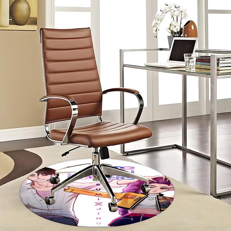 1pc K-POP Demon Hunters Anime Round Carpet - Office Chair Mat, Non-Slip Rug for Home Decor, Seasonal Gift, Suitable for Office, Living Room, Bedroom, 80cm by 80cm
1pc K-POP Demon Hunters Anime Round Carpet - Office Chair Mat, Non-Slip Rug for Home Decor, Seasonal Gift, Suitable for Office, Living Room, Bedroom, 80cm by 80cm