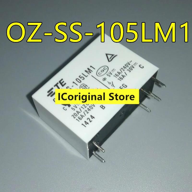 5PCS Original Chip New relay OZ-SS-105LM1 SH 5VDC 16A 6feet A normally open чорний
5PCS Original Chip New relay OZ-SS-105LM1 SH 5VDC 16A 6feet A normally open чорний