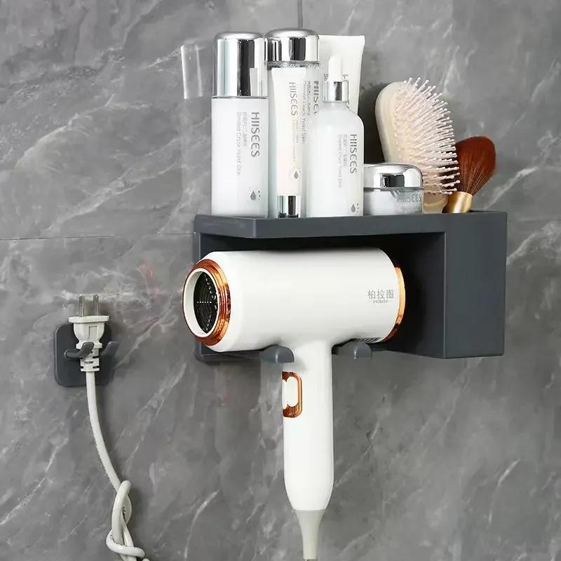 Утолщенный двухслойный неперфорированный с вилкой-крючком для хранения фена настенный стеллаж для хранения в ванной комнате серый
Утолщенный двухслойный неперфорированный с вилкой-крючком для хранения фена настенный стеллаж для хранения в ванной комнате серый