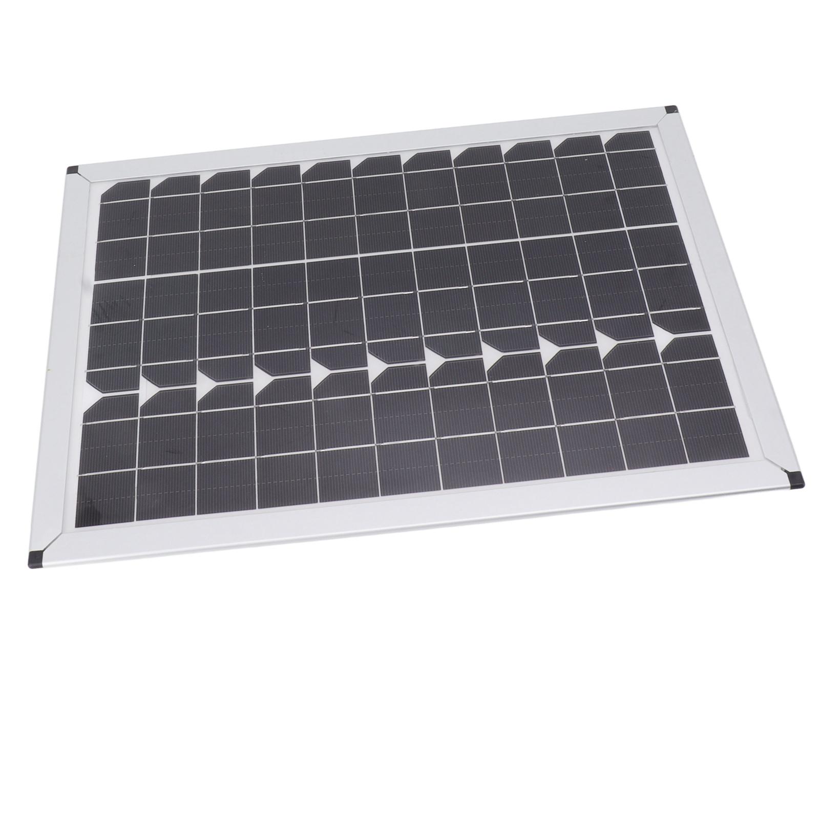 100W Solar Panel Kit Monocrystalline Solar Module with Waterproof 20A 12V 24V Controller for Car Camping
100W Solar Panel Kit Monocrystalline Solar Module with Waterproof 20A 12V 24V Controller for Car Camping