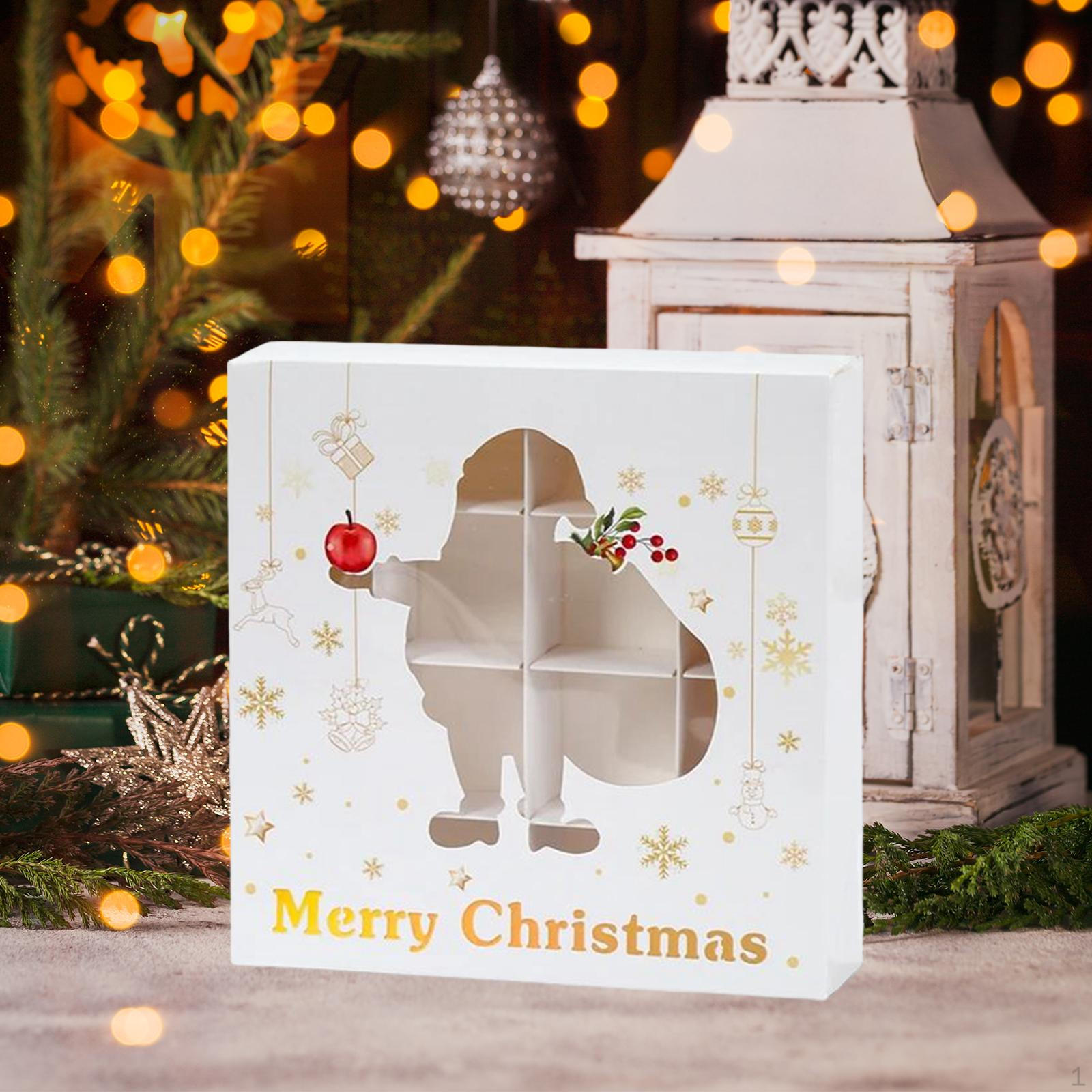 Рождественская коробка конфет, выпечка с прозрачным окошком, подарочная корзина с печеньем, угощение на День святого Валентина Style A
Рождественская коробка конфет, выпечка с прозрачным окошком, подарочная корзина с печеньем, угощение на День святого Валентина Style A