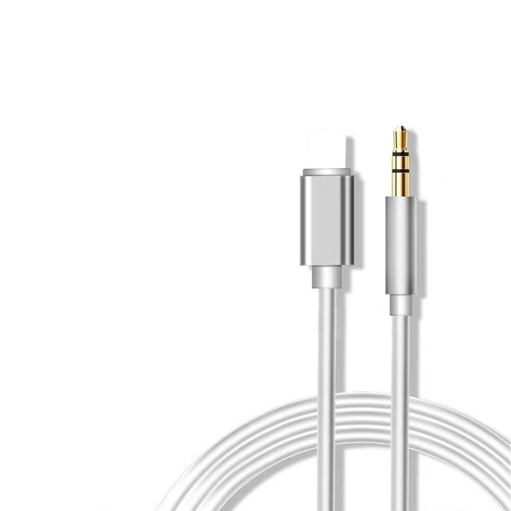 3.5mm Male Aux Audio Jack to 8-Pin Connector for iPhone Connector Stereo Audio Cable 1M
3.5mm Male Aux Audio Jack to 8-Pin Connector for iPhone Connector Stereo Audio Cable 1M