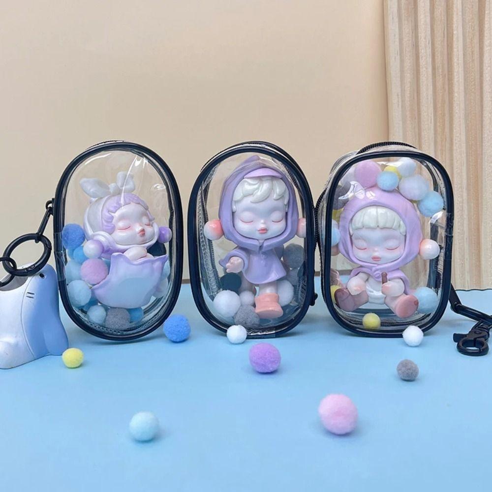 Dustproof Labubu Doll Storage Box PVC Transparent Doll Organizer Bag Bag Organization white-square
Dustproof Labubu Doll Storage Box PVC Transparent Doll Organizer Bag Bag Organization white-square
