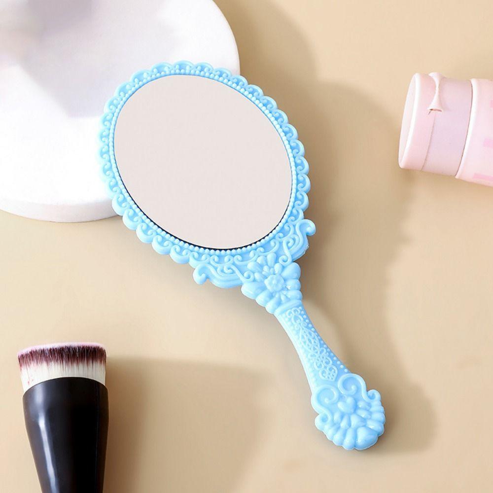 European Style Handheld Beauty Mirror Multicolor Portable Make-up Mirror Makeup Accessories білий
European Style Handheld Beauty Mirror Multicolor Portable Make-up Mirror Makeup Accessories білий