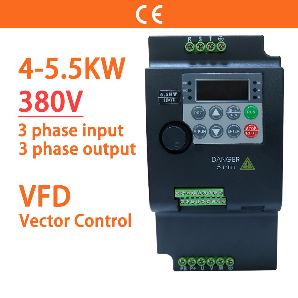380V 3.7KW/4/5.5KW 5HP/7.5HP Economical VFD Variable Frequency Drive Converter Changer Variator for Motor Speed Control Inverter 380V 3 phase&380V 3 phase
380V 3.7KW/4/5.5KW 5HP/7.5HP Economical VFD Variable Frequency Drive Converter Changer Variator for Motor Speed Control Inverter 380V 3 phase&380V 3 phase
