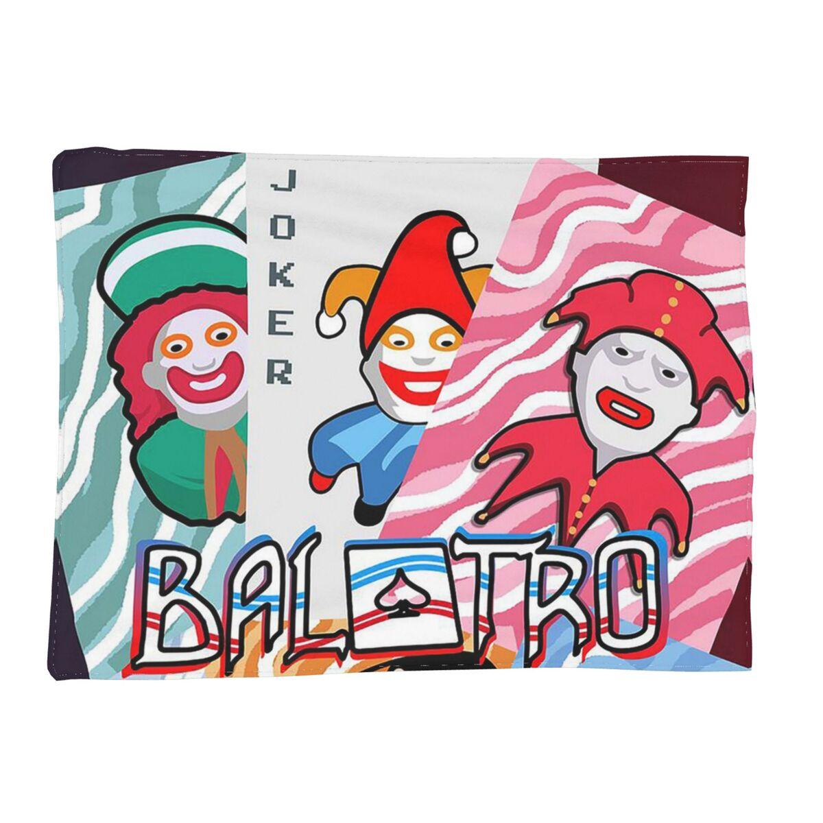 Balatro Playing Card Jocker Lusty Joker Blankets Warm Flannel Throw Blanket Cover for Bed Living room Picnic Travel Home Couch 80x120cm
Balatro Playing Card Jocker Lusty Joker Blankets Warm Flannel Throw Blanket Cover for Bed Living room Picnic Travel Home Couch 80x120cm