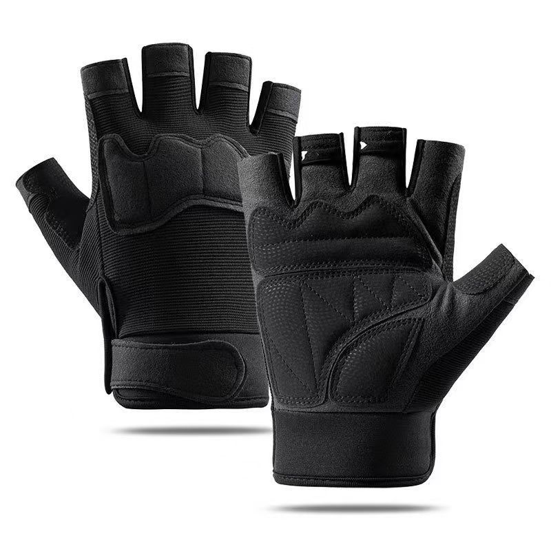 1 Pair Paratrooper Half Finger Tactical Gloves for Men Special Forces Fans Outdoor Sports Cycling & Mountaineering M чёрный
1 Pair Paratrooper Half Finger Tactical Gloves for Men Special Forces Fans Outdoor Sports Cycling & Mountaineering M чёрный