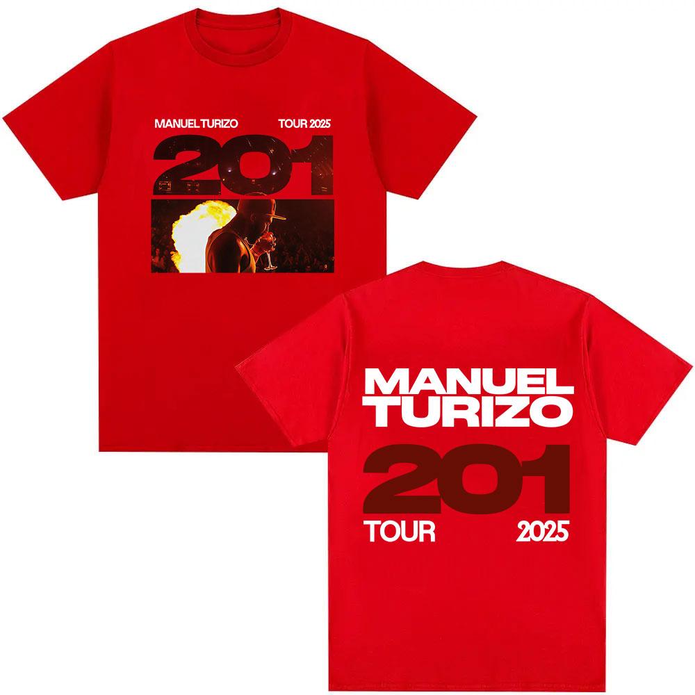 Rapper Unisexuel Turizo 201 Album Graphic Merch T Shirts Unisex Women Clothing Casual Oversized Tshirt Hip Hop Rock Short Sleeve Tees S
Rapper Unisexuel Turizo 201 Album Graphic Merch T Shirts Unisex Women Clothing Casual Oversized Tshirt Hip Hop Rock Short Sleeve Tees S