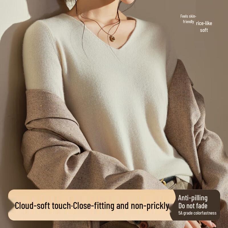 YUZHAOLIN Women s V-Neck Knitted Base Layer Top One Size
YUZHAOLIN Women s V-Neck Knitted Base Layer Top One Size