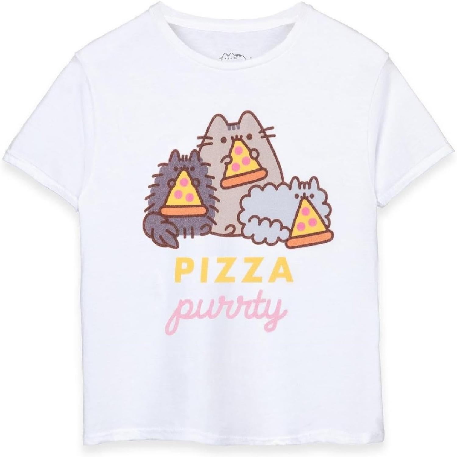 Pusheen Girls White Short Sleeved T-Shirt XXXXXL білий
Pusheen Girls White Short Sleeved T-Shirt XXXXXL білий