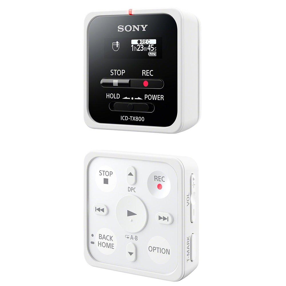 Sony IC recorder 16GB Small linear recording remote control 2017 white W ICD-TX800 size, PCM/remote compatible, included, model, ICD-TX800 білий 
Sony IC recorder 16GB Small linear recording remote control 2017 white W ICD-TX800 size, PCM/remote compatible, included, model, ICD-TX800 білий