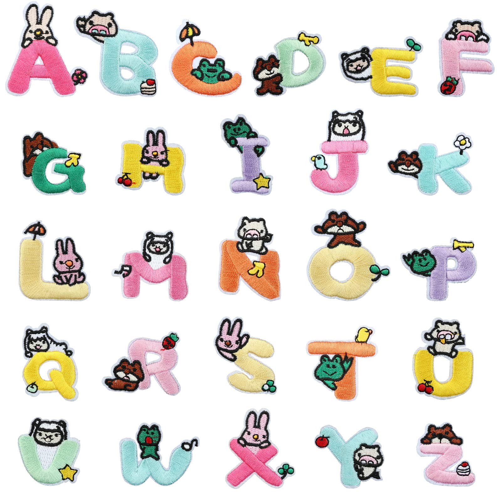 LEMESO Patch Alphabet Girls Милая аппликация 26 шт. Вышитая нашивка с термонаклейкой
LEMESO Patch Alphabet Girls Милая аппликация 26 шт. Вышитая нашивка с термонаклейкой