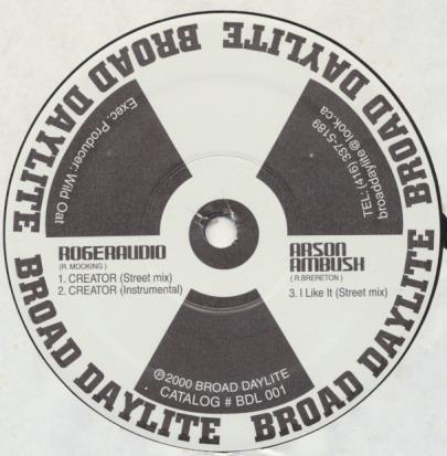 12inch Record WILD OAT, ROGERAUDIO, ARSON AMBUSH - El Dorado/Creator/I Like It BDL001 Broad Daylite 2000 US Rap & Hip-Hop/R&B Used
12inch Record WILD OAT, ROGERAUDIO, ARSON AMBUSH - El Dorado/Creator/I Like It BDL001 Broad Daylite 2000 US Rap & Hip-Hop/R&B Used