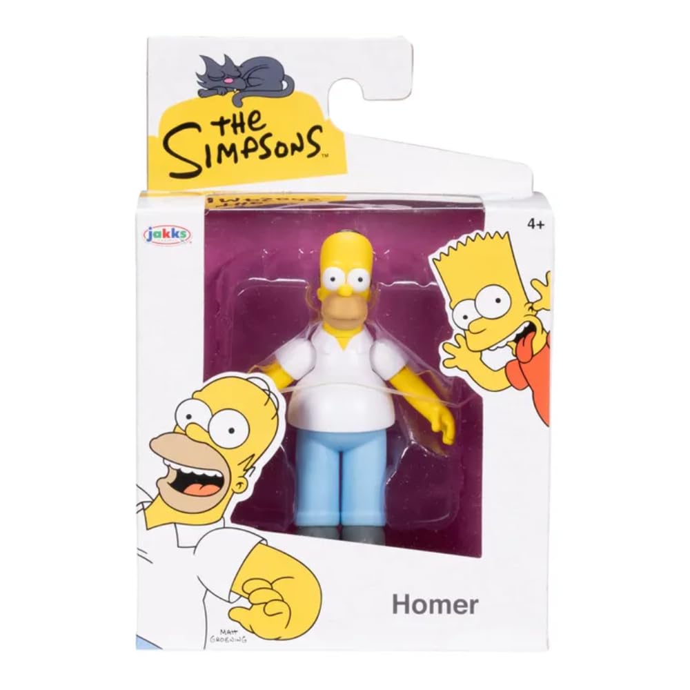 JAKKS Pacific The Simpsons Wave 1 Homer Minifigure 2.5
JAKKS Pacific The Simpsons Wave 1 Homer Minifigure 2.5