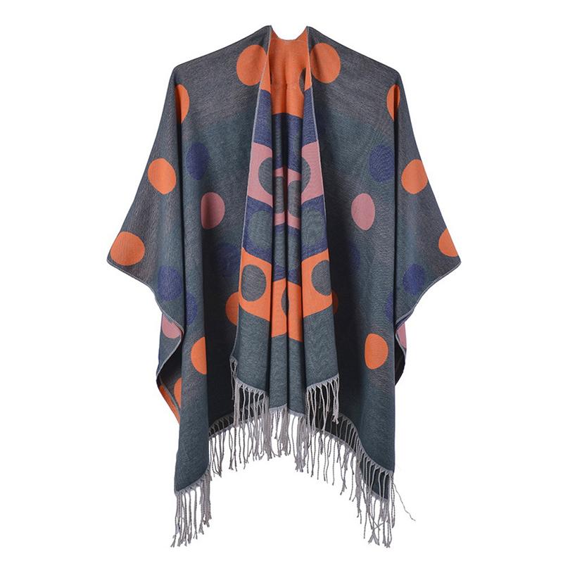 Luxury Design Imitation Cashmere Women Scarf Winter Dot Poncho Tassel Wrap Shawl Capa Para Mujer Pashmina Chales Echarpe Hiver One Size& 8Y
Luxury Design Imitation Cashmere Women Scarf Winter Dot Poncho Tassel Wrap Shawl Capa Para Mujer Pashmina Chales Echarpe Hiver One Size& 8Y