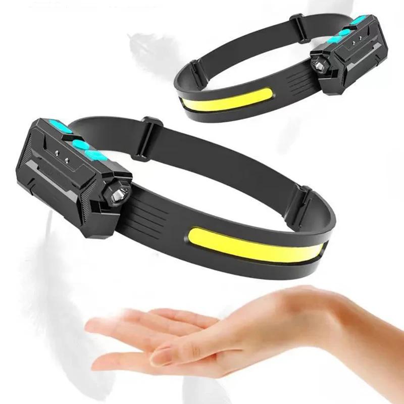 Strong Light Sensing Dual Light Source LED Headlights Super Bright Cob Floodlight USB Rechargeable Waterproof Outdoor Work Light
Strong Light Sensing Dual Light Source LED Headlights Super Bright Cob Floodlight USB Rechargeable Waterproof Outdoor Work Light