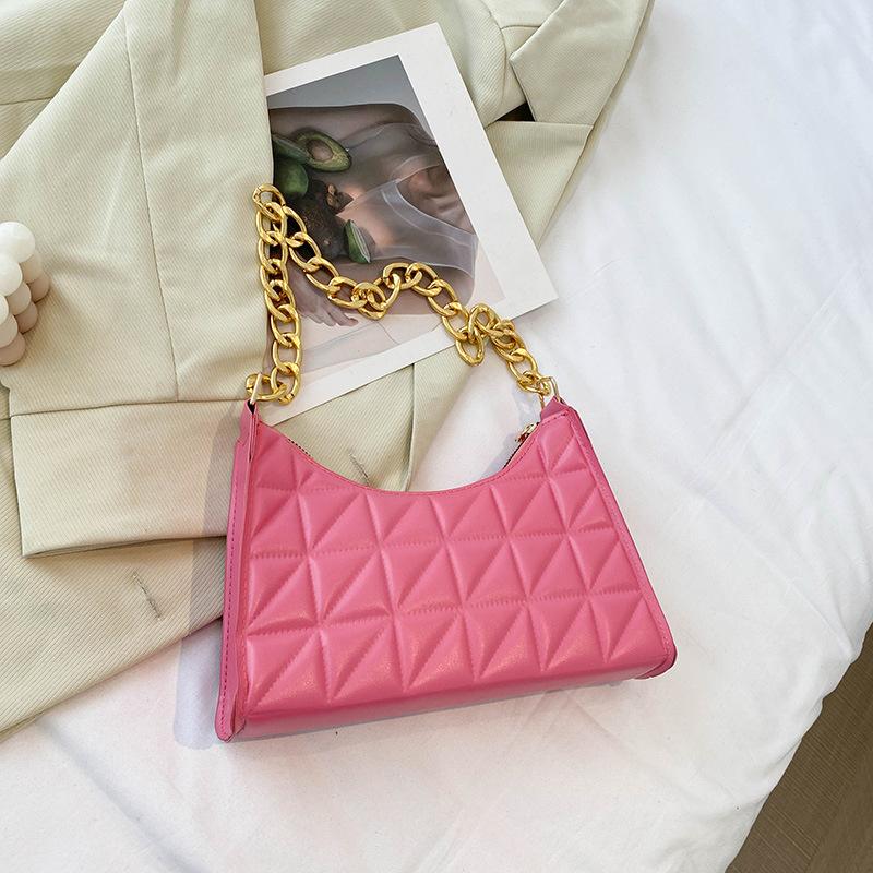 Women S Advanced Diamond Bagnewest Trend All-Match Shoulder Bag Niche Chain Handbag Female Fashion Texture Shopping Bag 24x17.5x6cm
Women S Advanced Diamond Bagnewest Trend All-Match Shoulder Bag Niche Chain Handbag Female Fashion Texture Shopping Bag 24x17.5x6cm