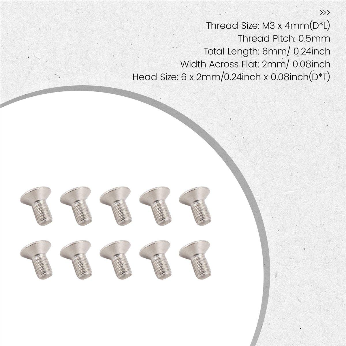 BHBL M3 x 6mm Hex Socket Countersunk Flat Head Screw Bolts 50pcs China Mainland
BHBL M3 x 6mm Hex Socket Countersunk Flat Head Screw Bolts 50pcs China Mainland