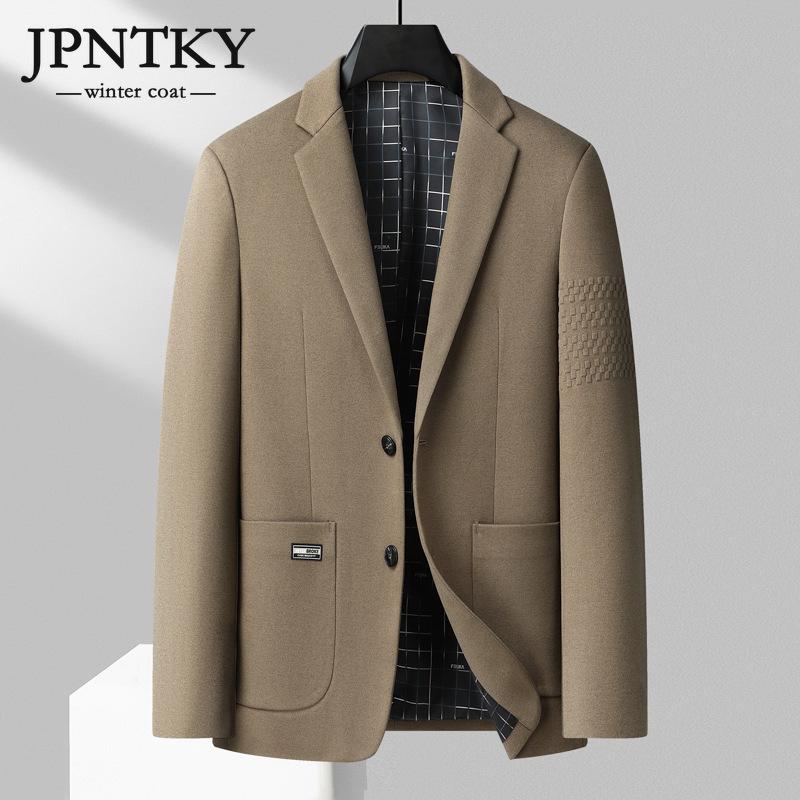 JPNTKY Осенний мужской костюм, куртка среднего возраста, деловой повседневный высококачественный одиночный западный мужской костюм, мужской костюм
JPNTKY Осенний мужской костюм, куртка среднего возраста, деловой повседневный высококачественный одиночный западный мужской костюм, мужской костюм