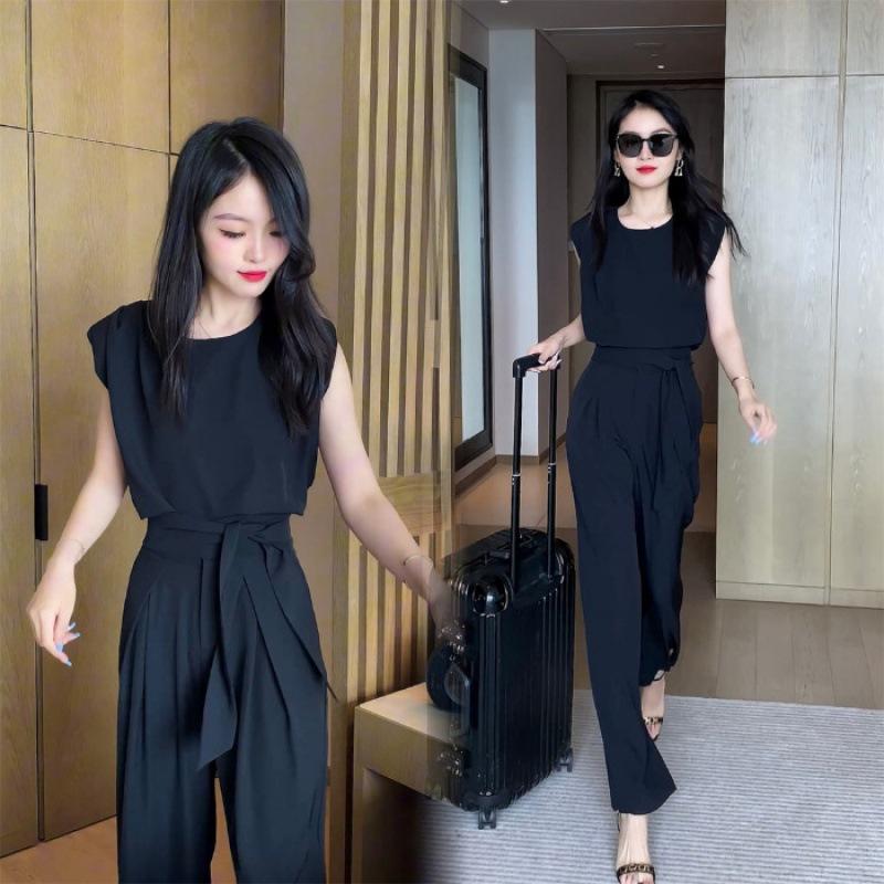 Mom Suit for Women, Summer Style, Age-reducing Fashion, Loose Slimming Wide-leg Pants Two-piece Suit 4XL чорний
Mom Suit for Women, Summer Style, Age-reducing Fashion, Loose Slimming Wide-leg Pants Two-piece Suit 4XL чорний