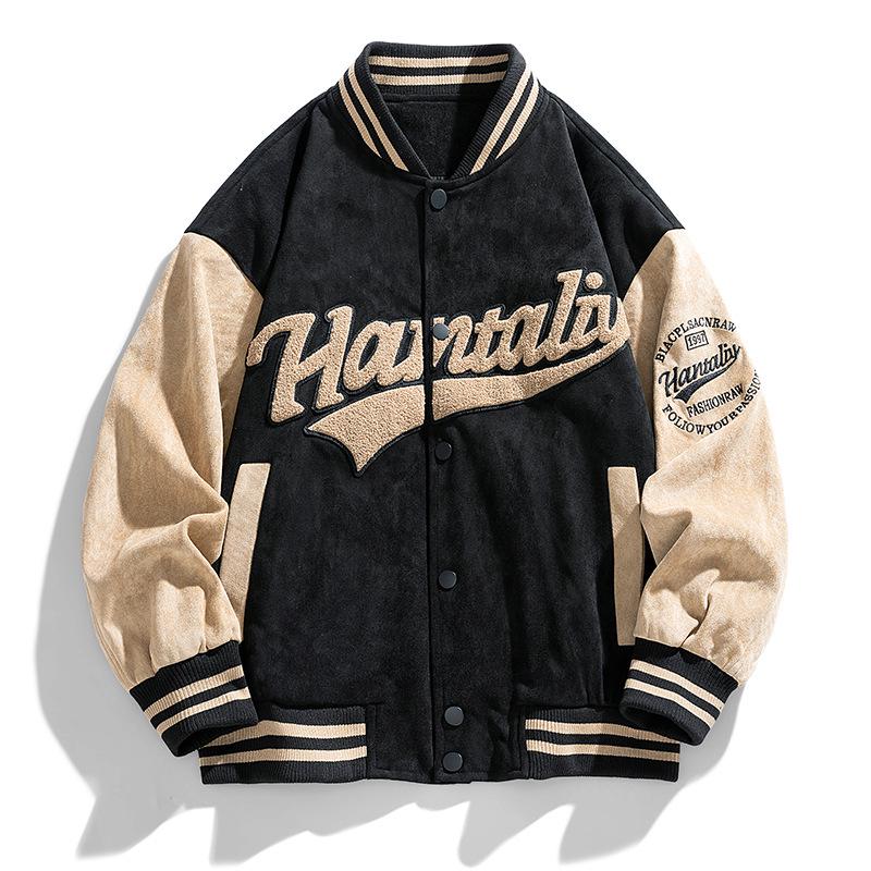 Men s NASA Suede Plush Jacket - Stand Collar, Thick, Trendy Baseball Style for Spring, Autumn, Winter 2025 L
Men s NASA Suede Plush Jacket - Stand Collar, Thick, Trendy Baseball Style for Spring, Autumn, Winter 2025 L