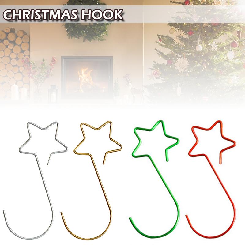 PDTO 20PCS Рождественские украшения Крючки Металлические вешалки в форме звезды Крючок Украшения для вечеринок 
PDTO 20PCS Рождественские украшения Крючки Металлические вешалки в форме звезды Крючок Украшения для вечеринок