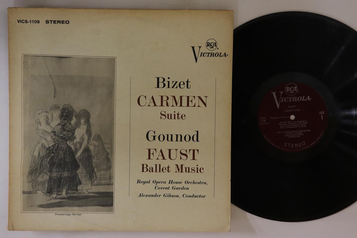 LP Record ALEXANDER GIBSON ORCHESTRA OF THE Bizet Gounod Carmen Suite Faust VICS1108 RCA VICTROLA 1965 US Classical Used
LP Record ALEXANDER GIBSON ORCHESTRA OF THE Bizet Gounod Carmen Suite Faust VICS1108 RCA VICTROLA 1965 US Classical Used