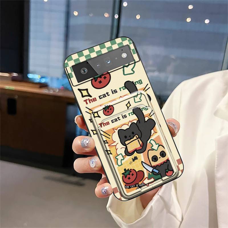 Милый силиконовый чехол для телефона Google Pixel 6, противоударный, с полной оберткой, ТПУ-чехол, защита от ударов, слот для карт, кармашек для карт, мягкий чехол Google Pixel 6
Милый силиконовый чехол для телефона Google Pixel 6, противоударный, с полной оберткой, ТПУ-чехол, защита от ударов, слот для карт, кармашек для карт, мягкий чехол Google Pixel 6