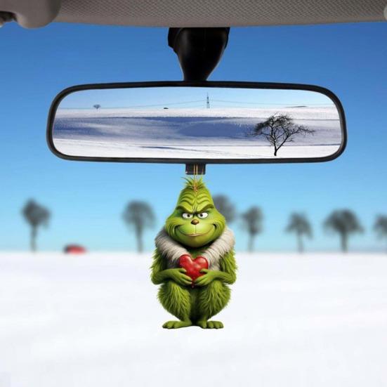 Yousheng 1/7Pcs Christmas Tree Ornaments Cartoon Green Elf Tree Hanging Decoration Acrylic Xmas Pendant for Holiday Car Window Wall Tree Decor D
Yousheng 1/7Pcs Christmas Tree Ornaments Cartoon Green Elf Tree Hanging Decoration Acrylic Xmas Pendant for Holiday Car Window Wall Tree Decor D
