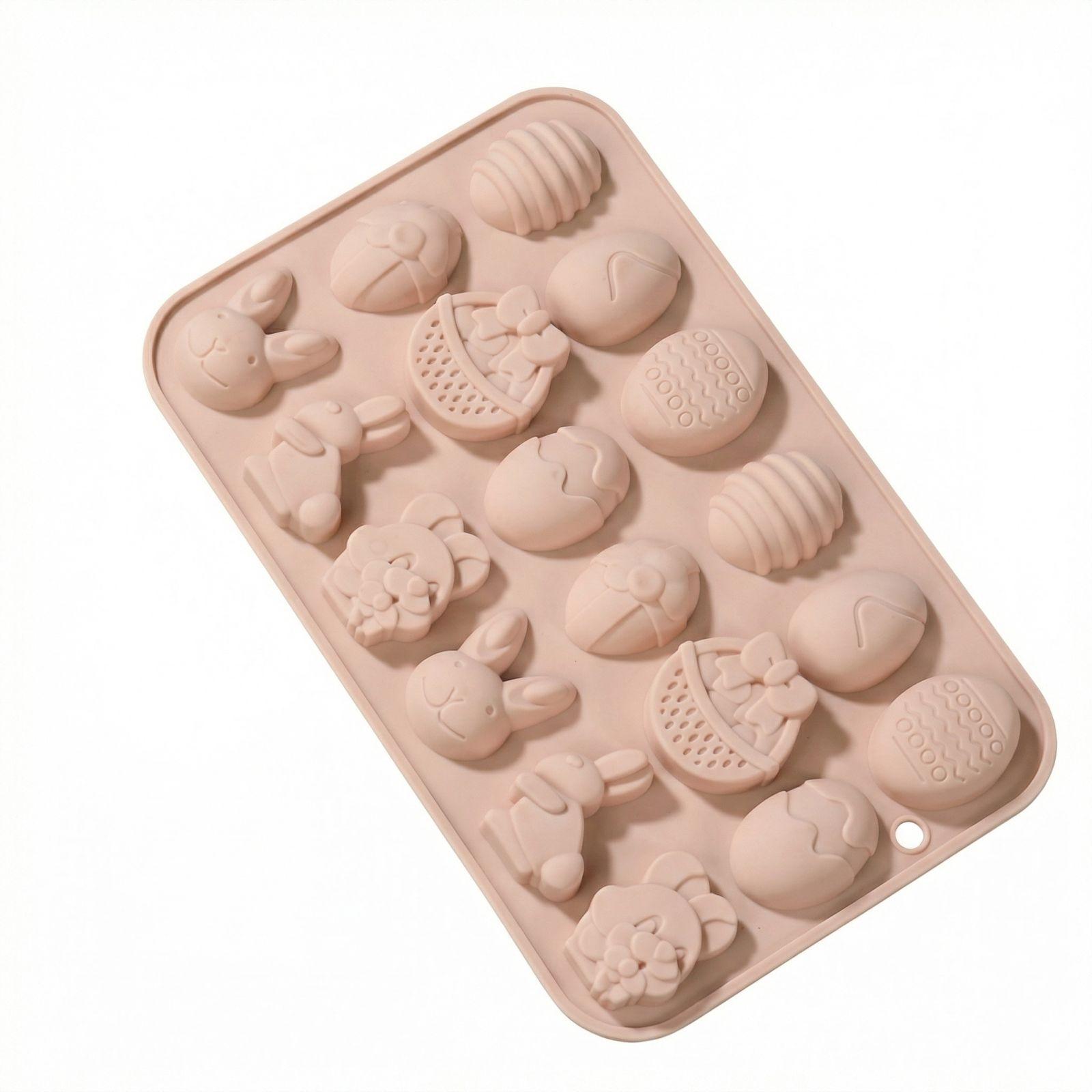 18-Hole Easter Silicone Cake Mold DIY Cartoon Animal Spherical Chocolate Resin Mold Baking Tool one size рожевий
18-Hole Easter Silicone Cake Mold DIY Cartoon Animal Spherical Chocolate Resin Mold Baking Tool one size рожевий