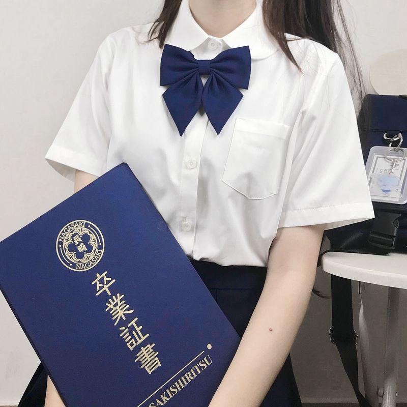 Women s Short Sleeve JK Uniform Shirt - Milk White Japanese Style, College-Inspired Top for Summer and Autumn. Large
Women s Short Sleeve JK Uniform Shirt - Milk White Japanese Style, College-Inspired Top for Summer and Autumn. Large