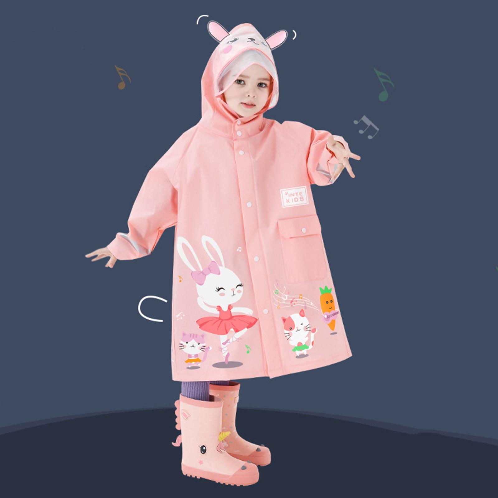 Children s Raincoat Cute Animal Printing Outdoor Waterproof Rain Coat Polyester Impermeable Rainwear For Girls Students 1-2 Years розовый
Children s Raincoat Cute Animal Printing Outdoor Waterproof Rain Coat Polyester Impermeable Rainwear For Girls Students 1-2 Years розовый