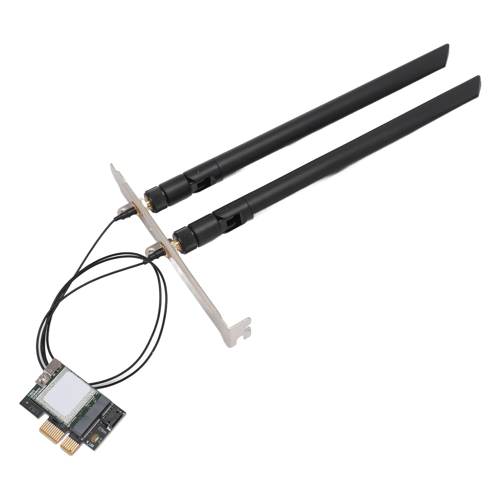 5G Мережева карта 2.4G 5G 867Mbps Двохдіапазонна 802.11AC BT4.1 Plug and Play Карта PCIe WiFi адаптера для
5G Мережева карта 2.4G 5G 867Mbps Двохдіапазонна 802.11AC BT4.1 Plug and Play Карта PCIe WiFi адаптера для