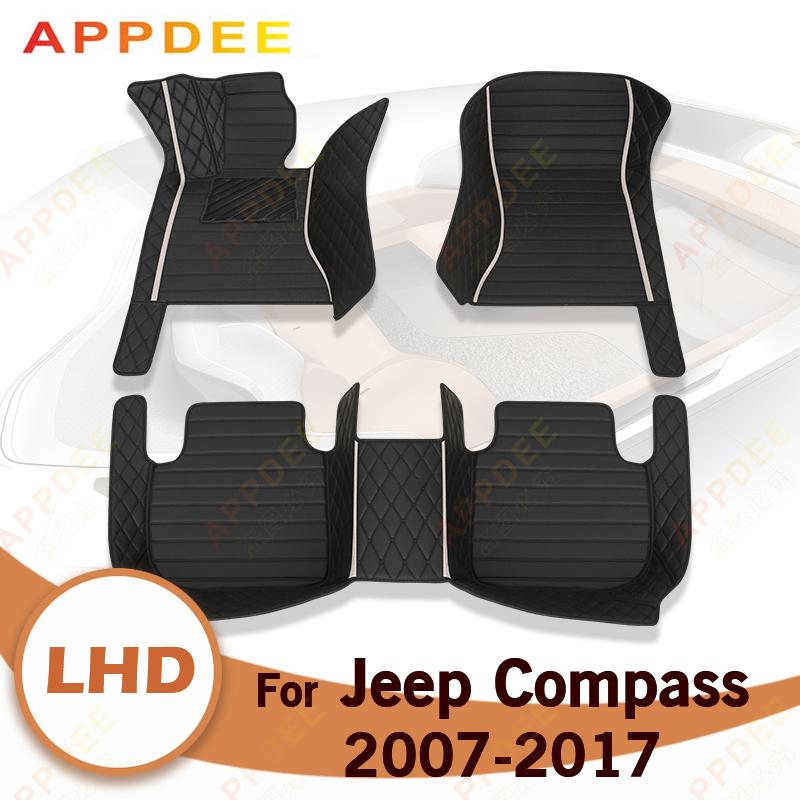 Car Floor Mats For Jeep Compass 2007 2008 2009 2010 2011 2012 2013 2014 2015 2016 2017 Auto Foot Pads Carpet Cover A-Black-Black
Car Floor Mats For Jeep Compass 2007 2008 2009 2010 2011 2012 2013 2014 2015 2016 2017 Auto Foot Pads Carpet Cover A-Black-Black