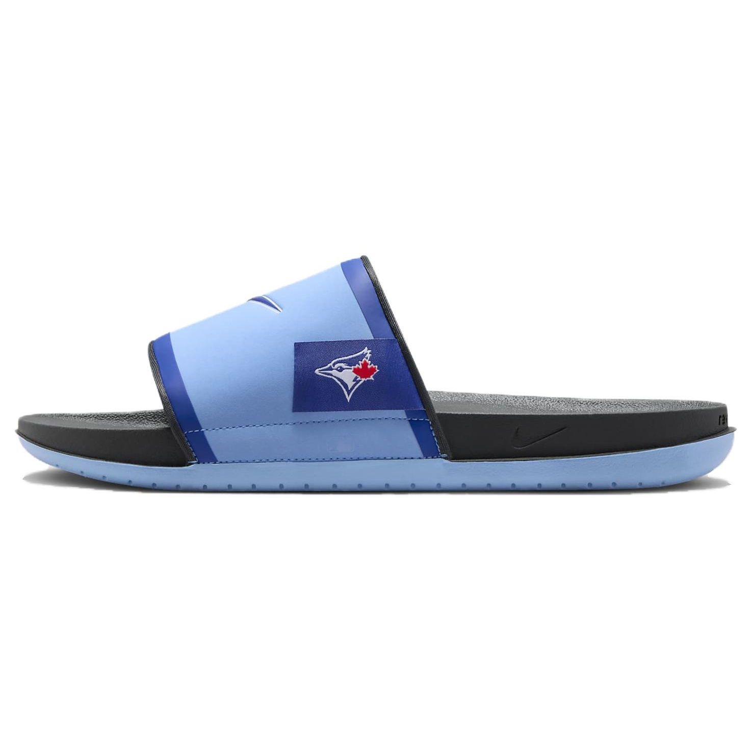 Nike MLB x Offcourt Slide Toronto Blue Jays Men Sneakers Valor-Blue Dark-Smoke-Grey Rush-Blue FN2690-400 47.5
Nike MLB x Offcourt Slide Toronto Blue Jays Men Sneakers Valor-Blue Dark-Smoke-Grey Rush-Blue FN2690-400 47.5