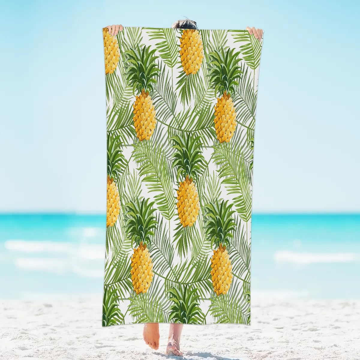 Summer Tropical Fruit Beach Towel for Women Men Kids Lightweight Microfiber Beach Towels Sand Free Quick Dry Soft Beach Blanket W30*H60(CM)
Summer Tropical Fruit Beach Towel for Women Men Kids Lightweight Microfiber Beach Towels Sand Free Quick Dry Soft Beach Blanket W30*H60(CM)