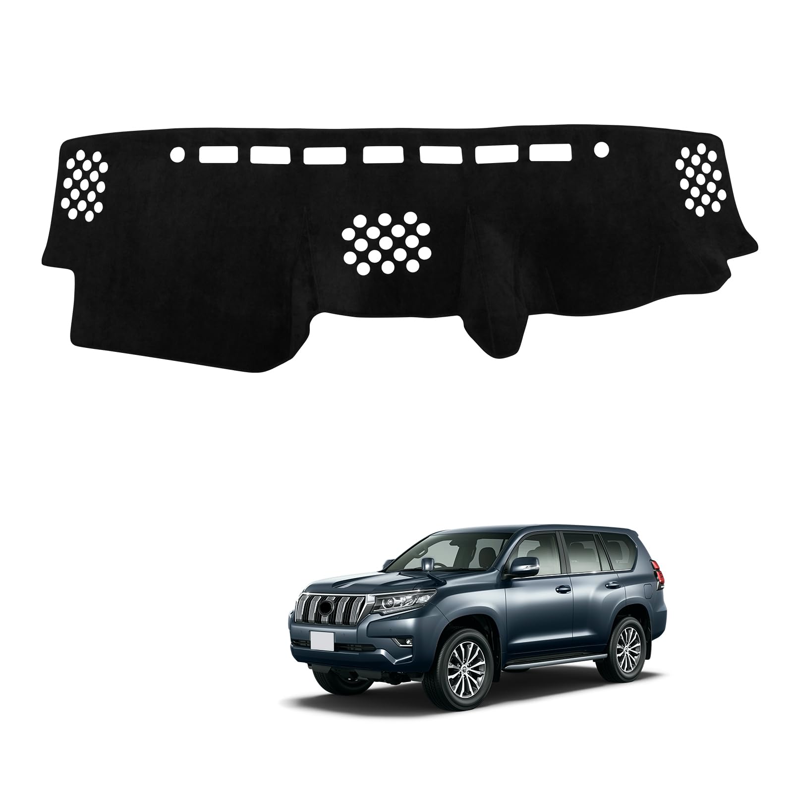 Панель приборов Land Cruiser Prado 150 Series, внутренняя панель приборов Prado 150, солнцезащитный козырек для приборной панели, защитный коврик для салона, аксессуары для салона, для конкретного автомобиля
Панель приборов Land Cruiser Prado 150 Series, внутренняя панель приборов Prado 150, солнцезащитный козырек для приборной панели, защитный коврик для салона, аксессуары для салона, для конкретного автомобиля
