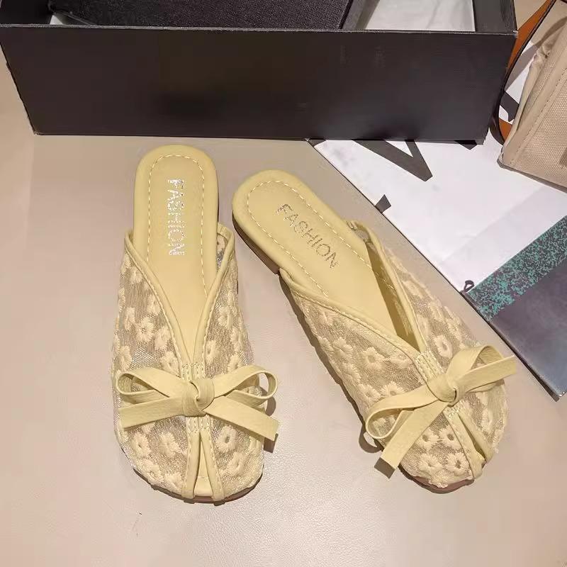 Баотоу крутые тапочки женские летние носить бант бархат кружевная вышивка мягкая подошва нескользящие пушистые полутапочки 40
Баотоу крутые тапочки женские летние носить бант бархат кружевная вышивка мягкая подошва нескользящие пушистые полутапочки 40