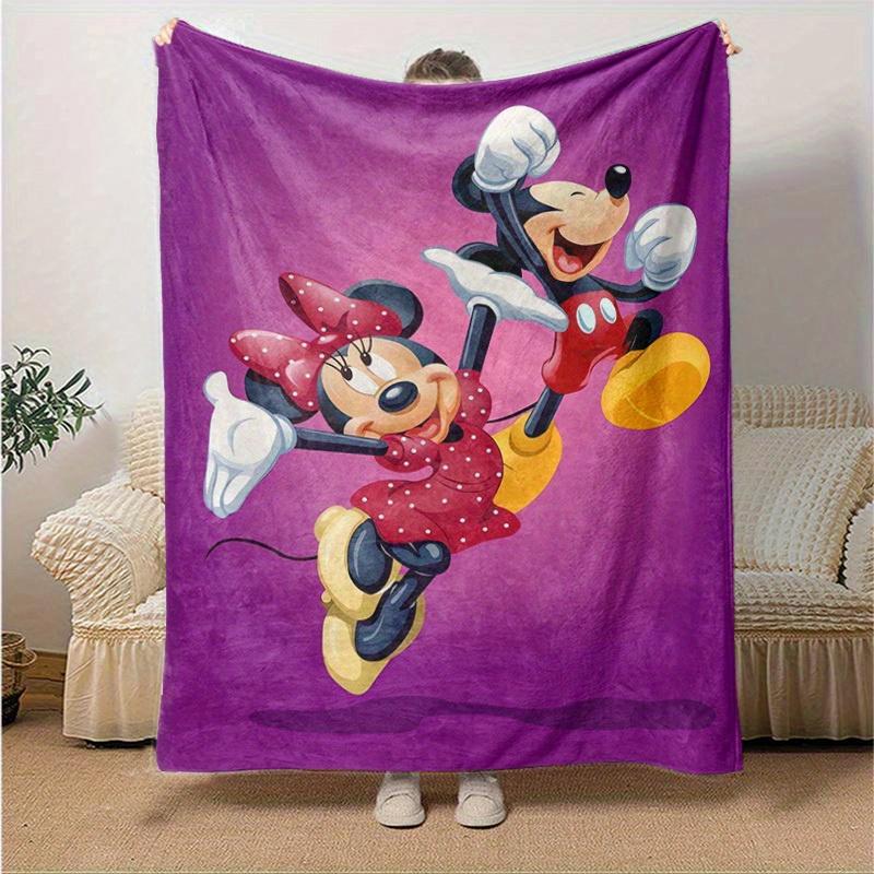 1pc, Cozy Mickey and Minnie Mouse Home Decor Blanket: A Perfect Gift for Your Bedroom, Living Room, or Travel, Flannel Throw Blanket, Couches, Outdoor 130x150cm
1pc, Cozy Mickey and Minnie Mouse Home Decor Blanket: A Perfect Gift for Your Bedroom, Living Room, or Travel, Flannel Throw Blanket, Couches, Outdoor 130x150cm