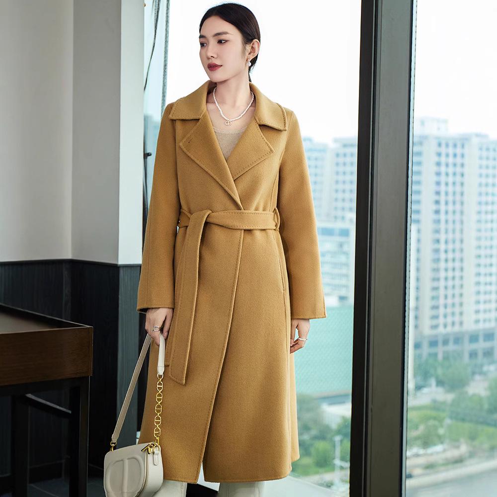 Women s Extra-Long Slim-Fit Over-the-Knee Double-Faced 100% Wool Queen Style Trench Coat for Autumn/Winter S (for 90-100 jin)
Women s Extra-Long Slim-Fit Over-the-Knee Double-Faced 100% Wool Queen Style Trench Coat for Autumn/Winter S (for 90-100 jin)