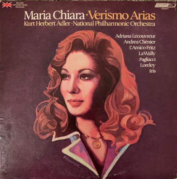 LP Record MARIA CHIARA KURT HERBERT ADLER N Verismo Arias OS26557 LONDON 1977 UK Classical Used
LP Record MARIA CHIARA KURT HERBERT ADLER N Verismo Arias OS26557 LONDON 1977 UK Classical Used