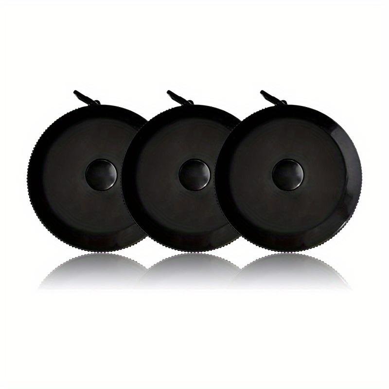 3Pack Tape Measure Measuring Tape for Body Fabric Sewing Tailor Cloth Knitting Craft Weight Loss Measurements Retractable 3pcs чорний
3Pack Tape Measure Measuring Tape for Body Fabric Sewing Tailor Cloth Knitting Craft Weight Loss Measurements Retractable 3pcs чорний
